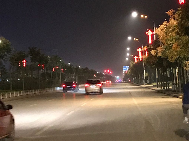 菏澤市鄆城縣水滸路、金河路照明改造